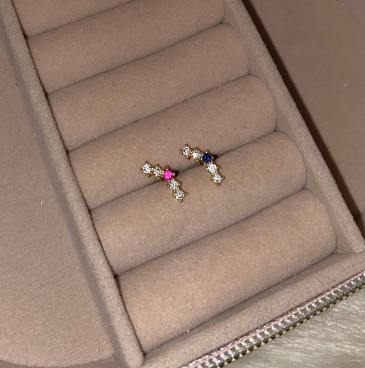 Pink tennis single piercing