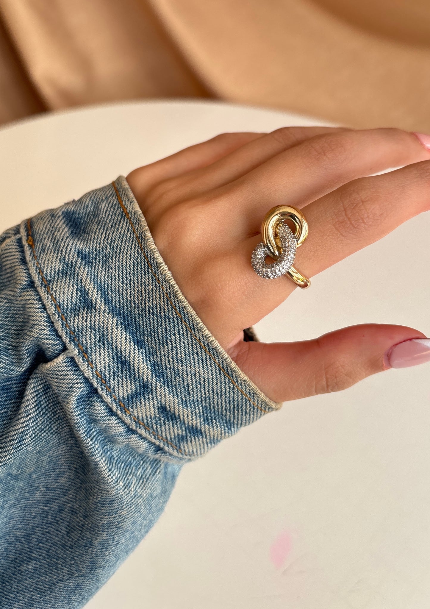 Knot Gold Ring