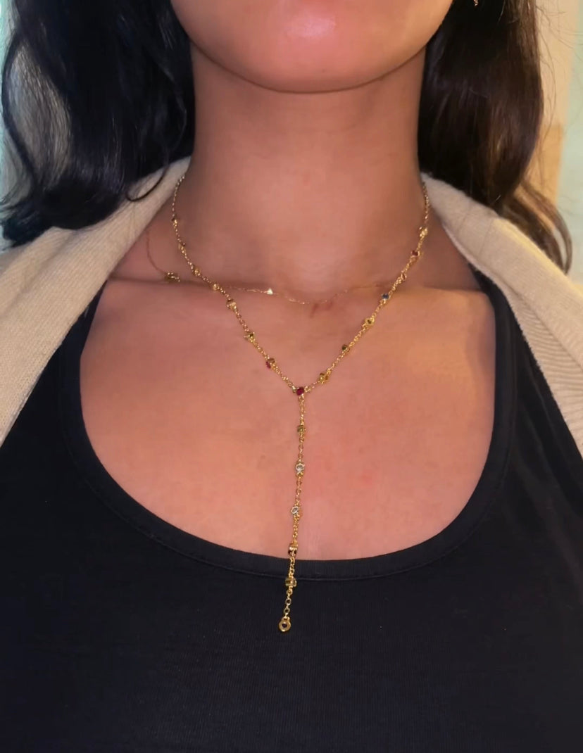 Colored Aurora Necklace