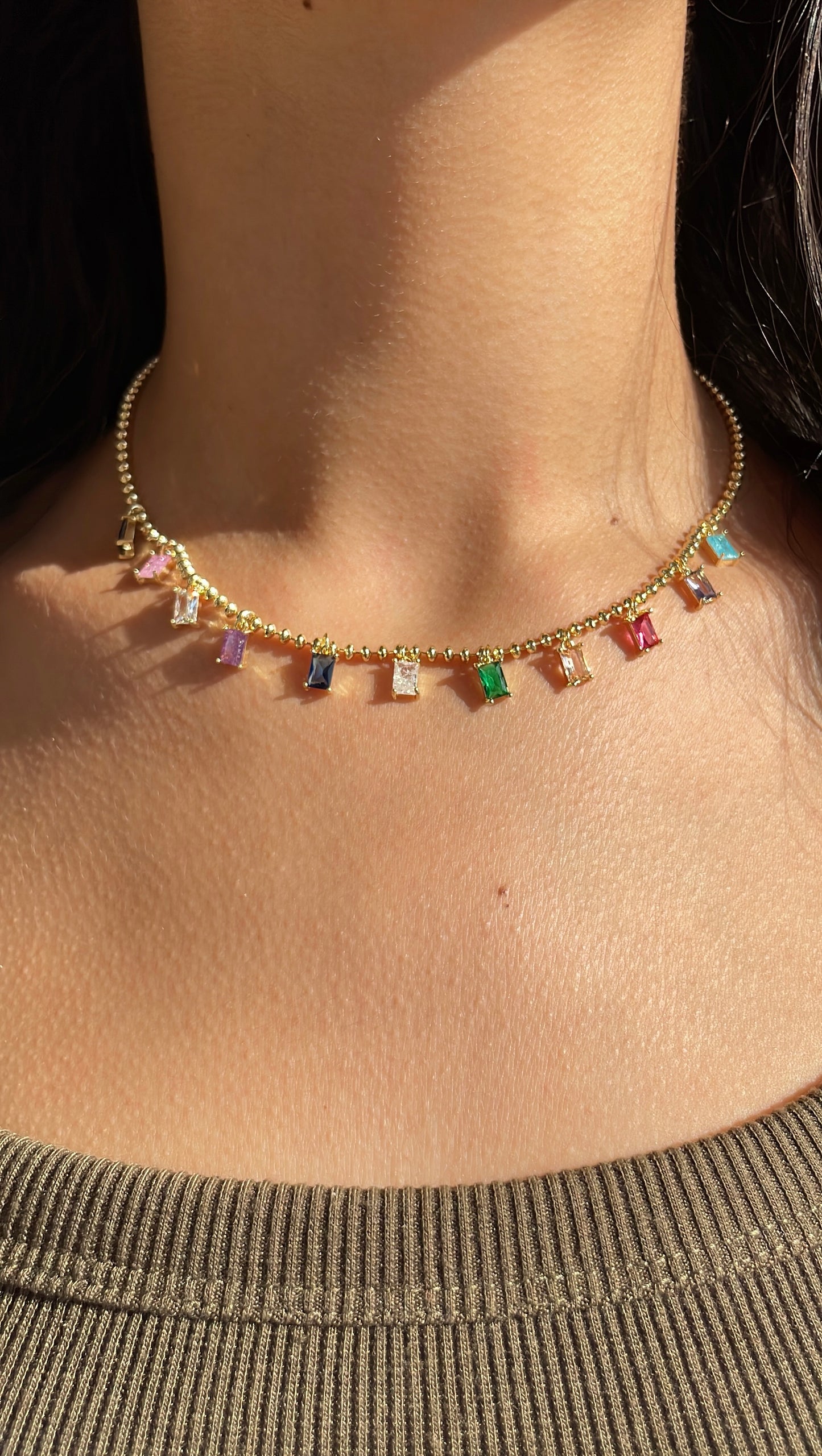 Colored Choker