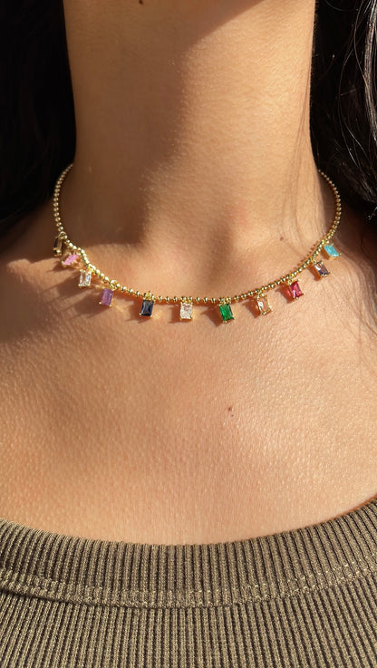 Colored Choker