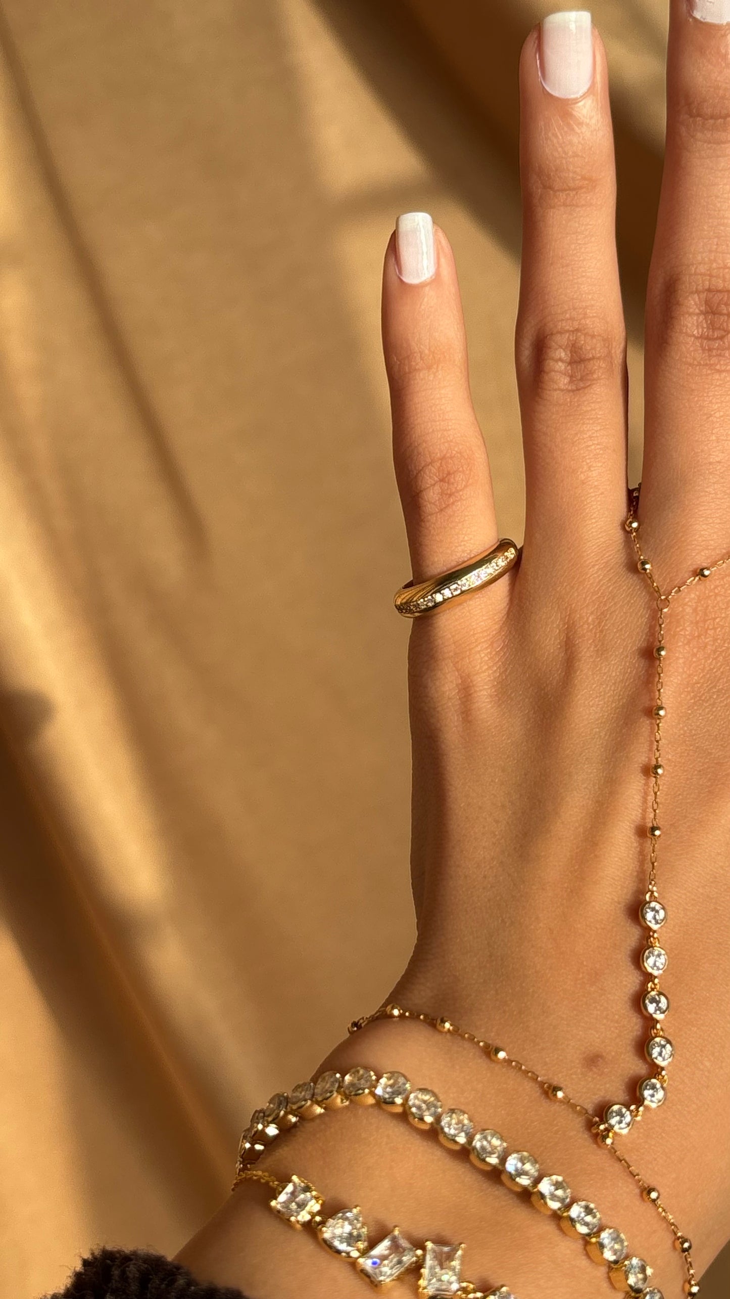Gloria Dome Ring Diamond