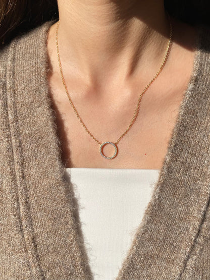 Circle of Light Necklace