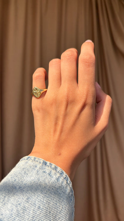 Celeste Pinky Ring