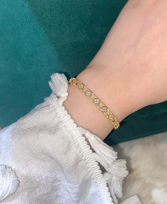 Mini Flowers Bangle