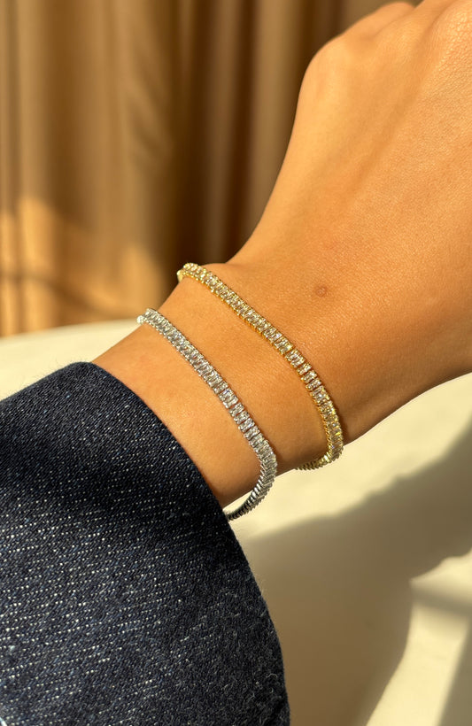 Baguette Tennis Bracelet
