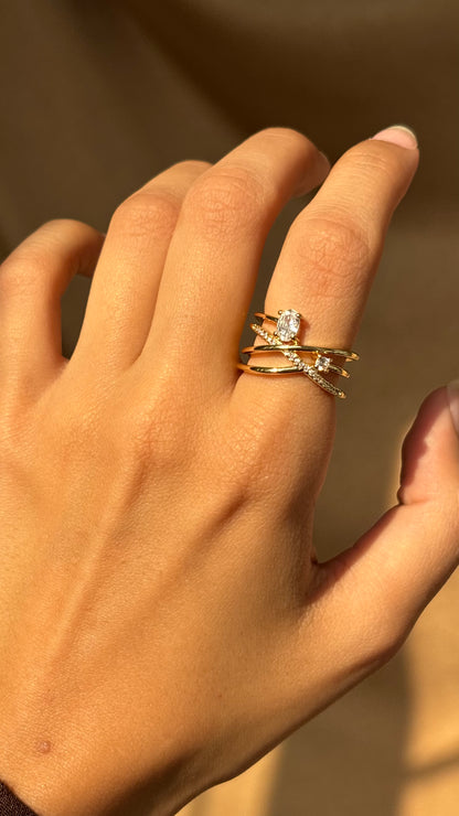 Arlo Gold Ring