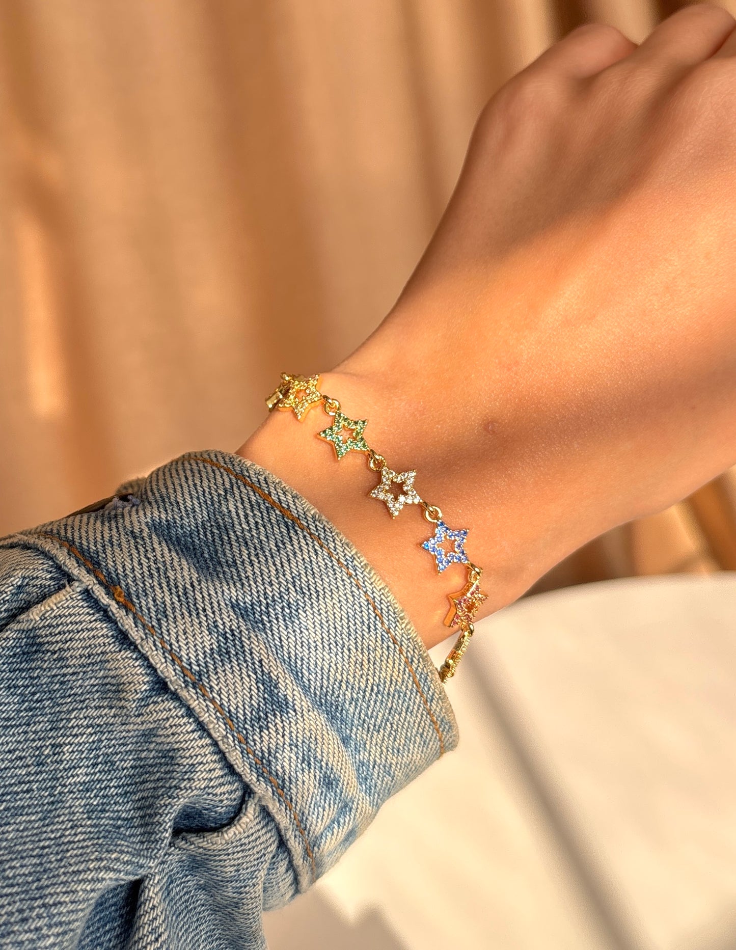 Colored Stars Bracelet