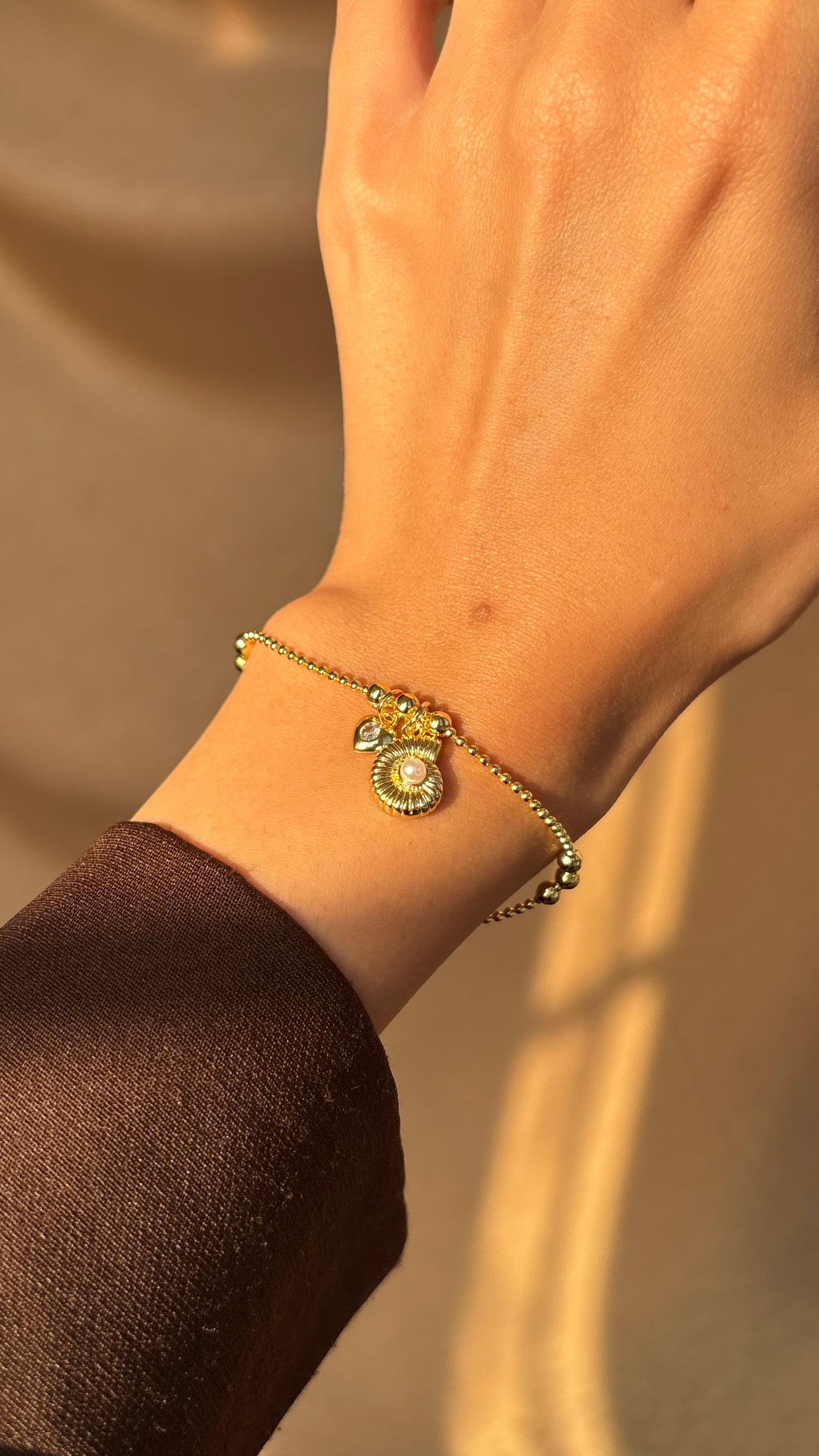 Seashell bracelet