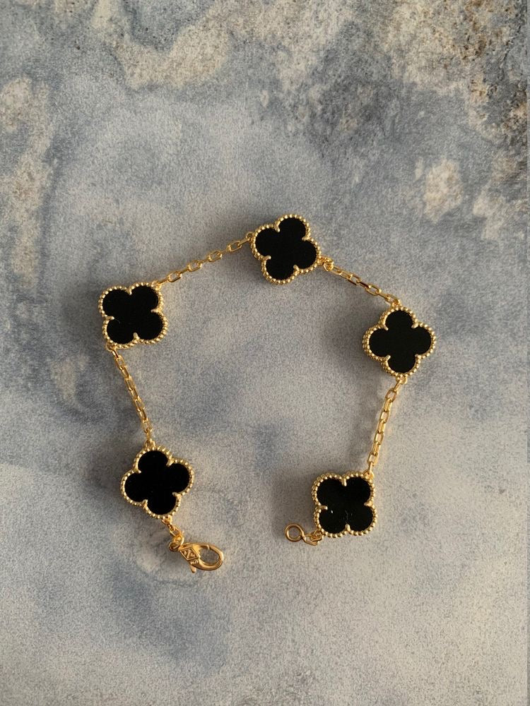 Black Magic Alhambra Bracelet