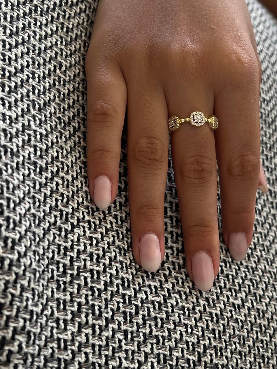 Triple Baguette Ring