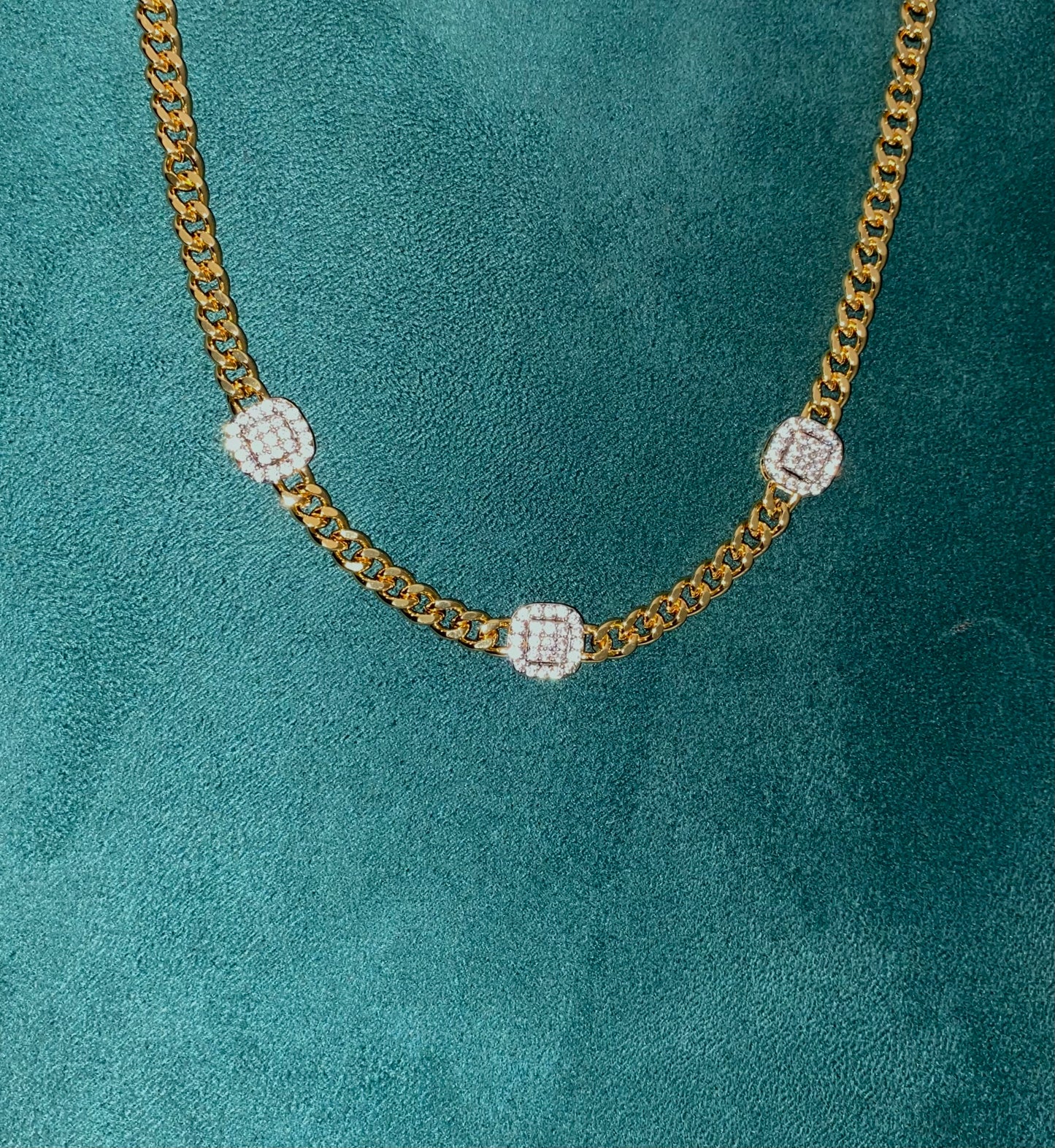 Square Diamond Choker