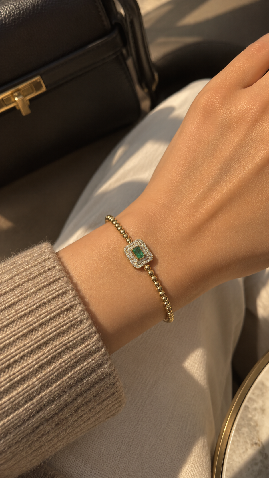 Single Baguette Bangle