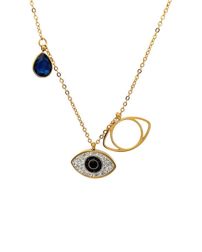 Blue Evil Eye Necklace 🧿