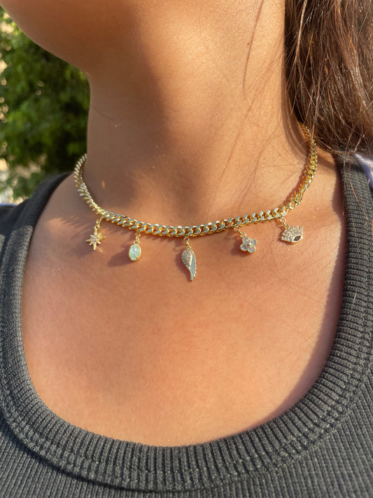 Prism Charms Necklace