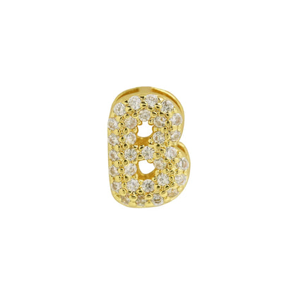 Petite Bubble Initial Necklace