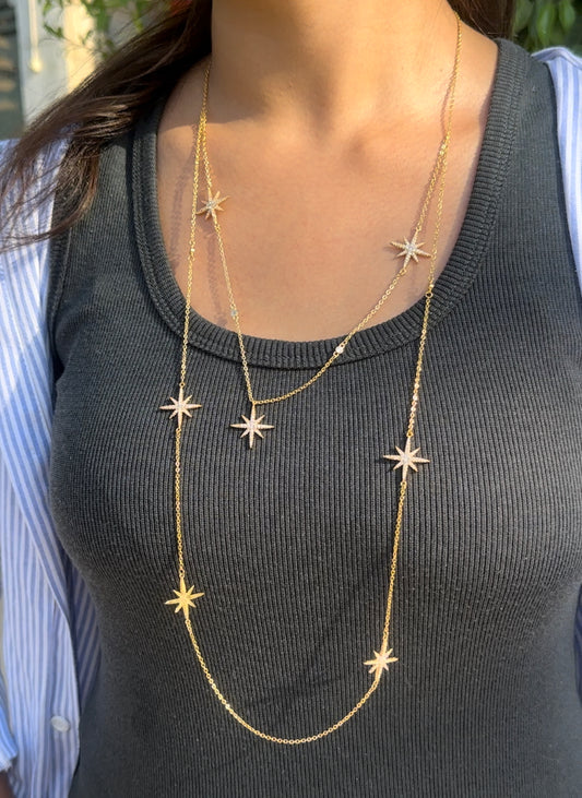 Saphira Starburst Necklace