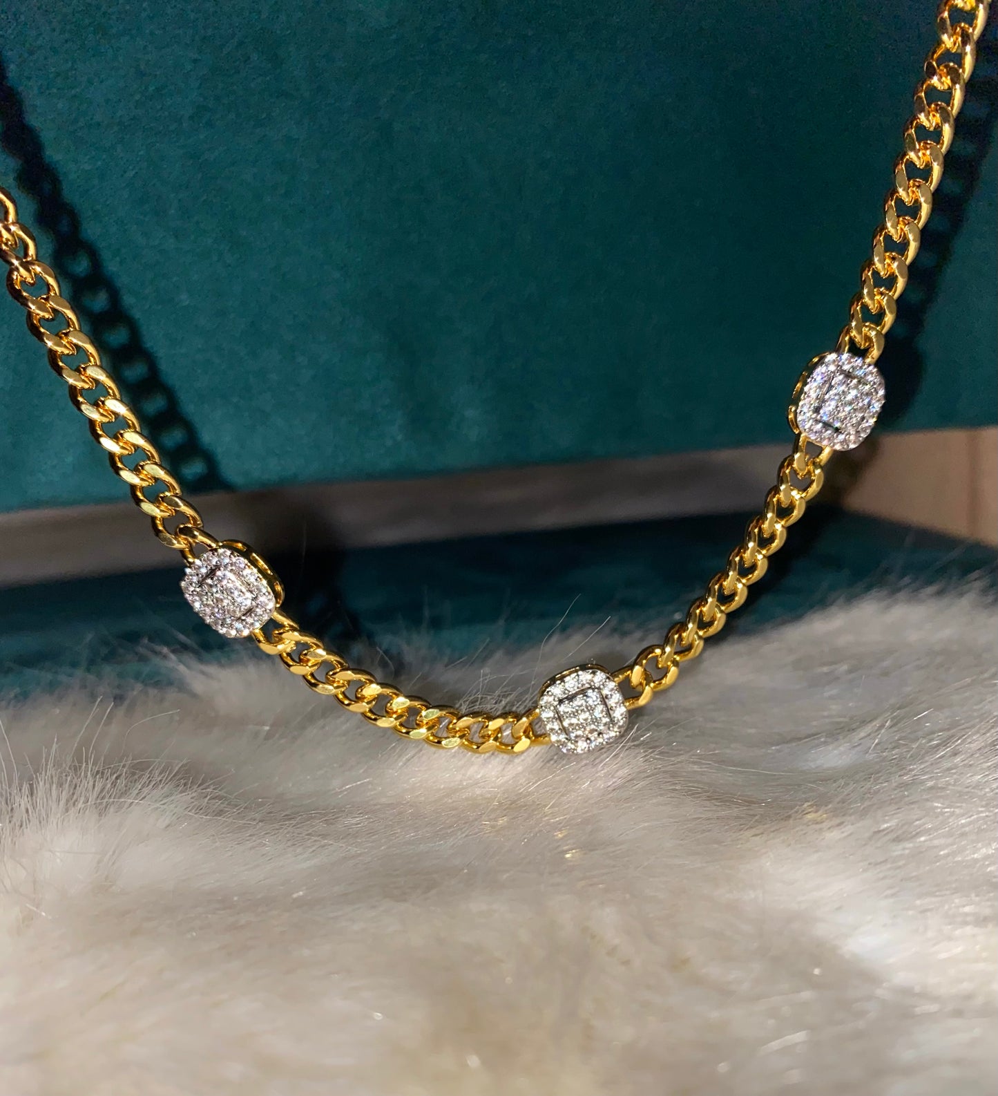 Square Diamond Choker