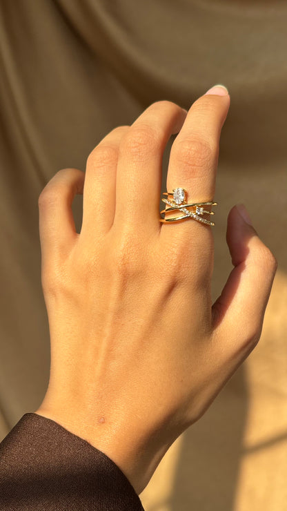 Arlo Gold Ring