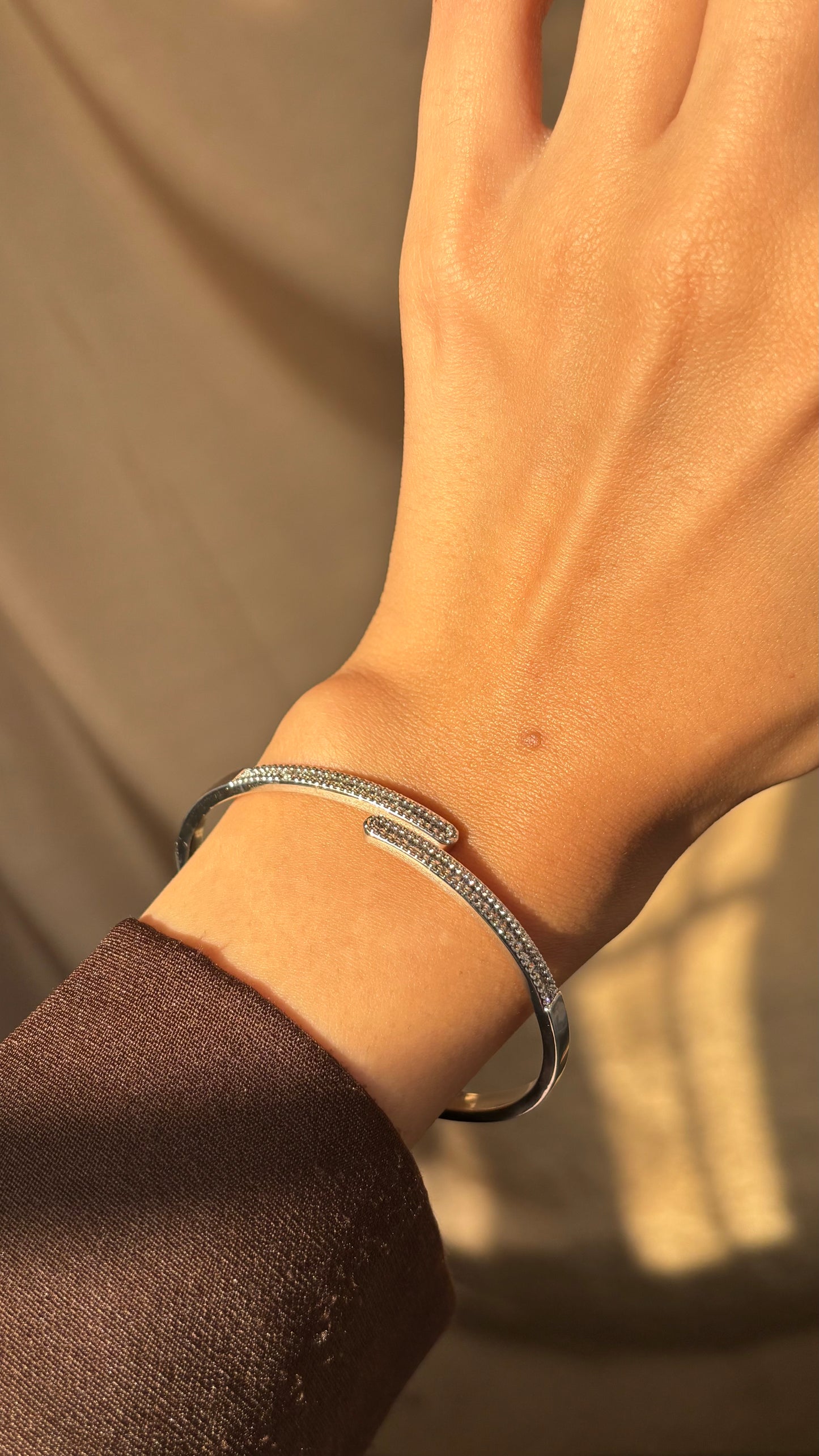 Alina Silver bangle
