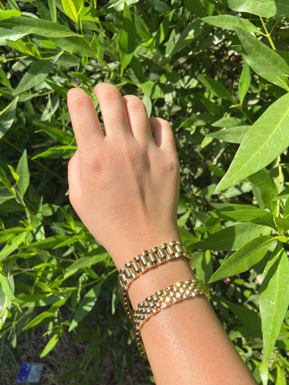 Gold Watch Bracelet