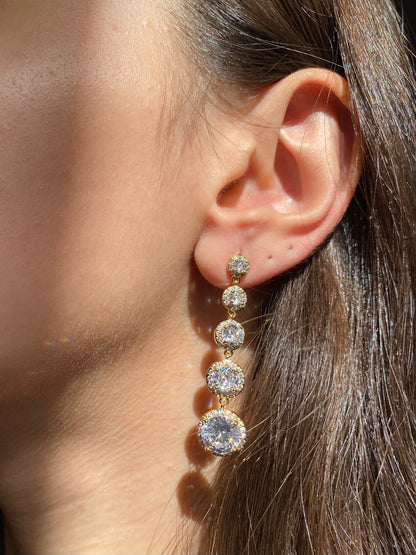 Kyra Gold Earrings