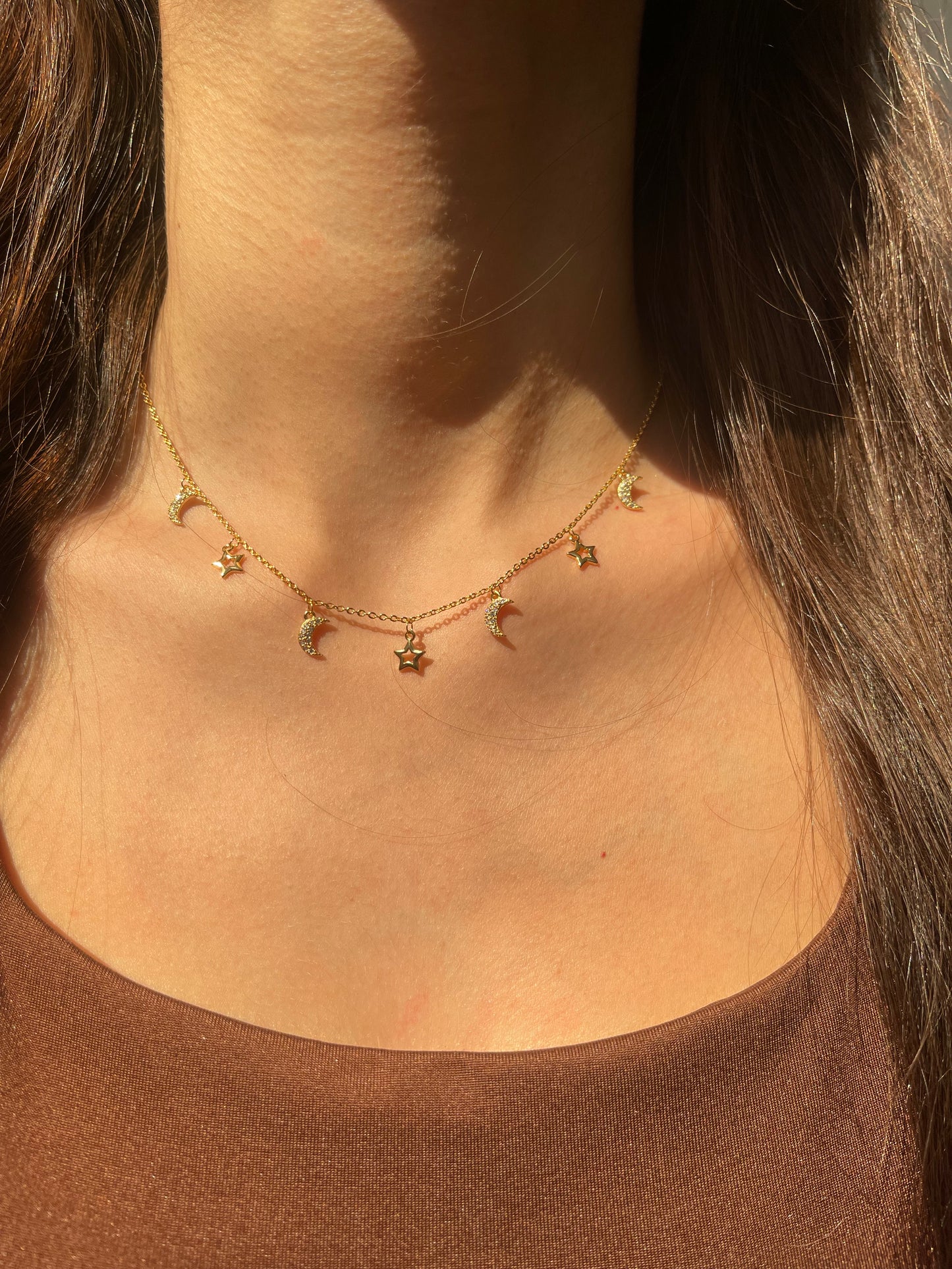 Glow Star Choker Necklace