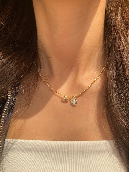 Golden Gaze Necklace