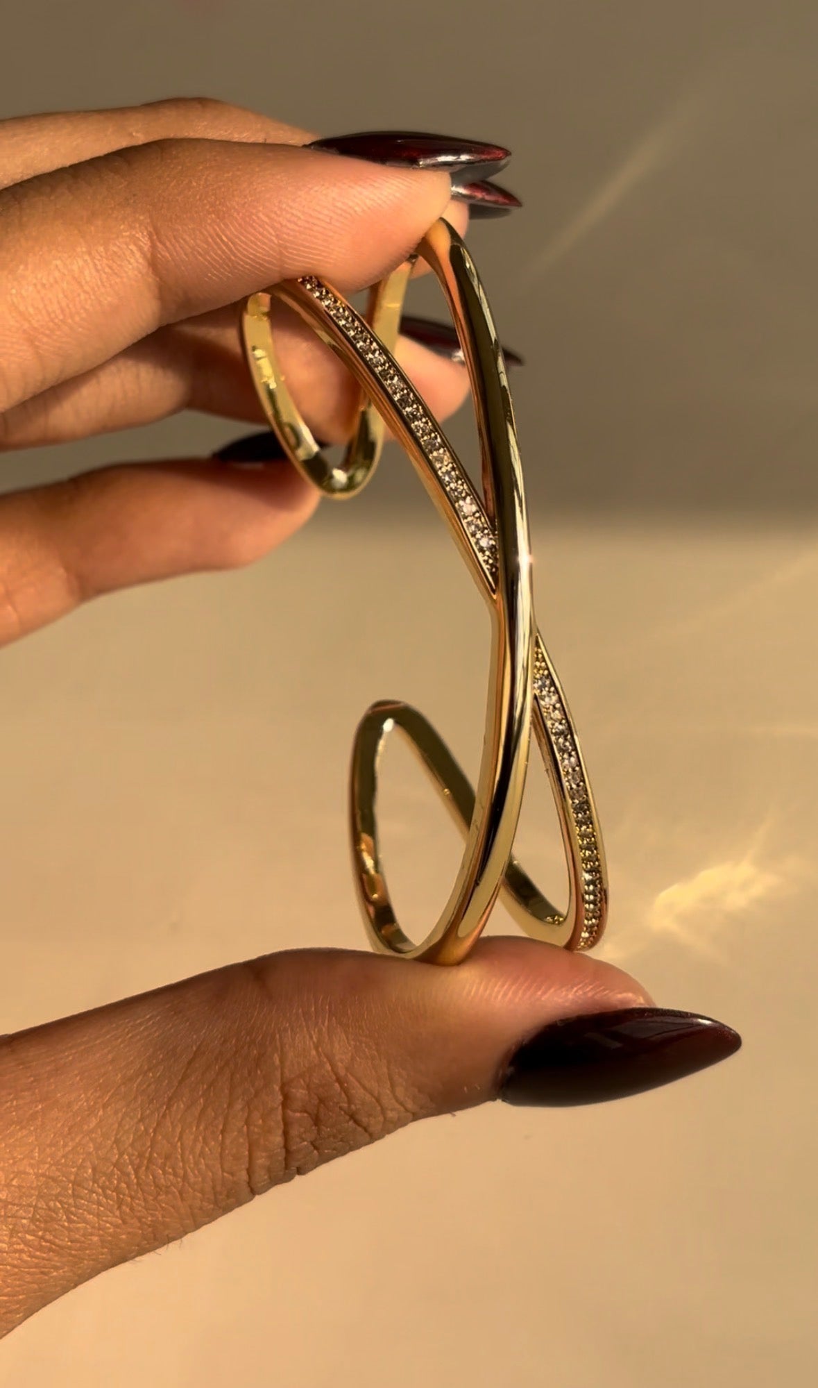 Cross Gold Bangle