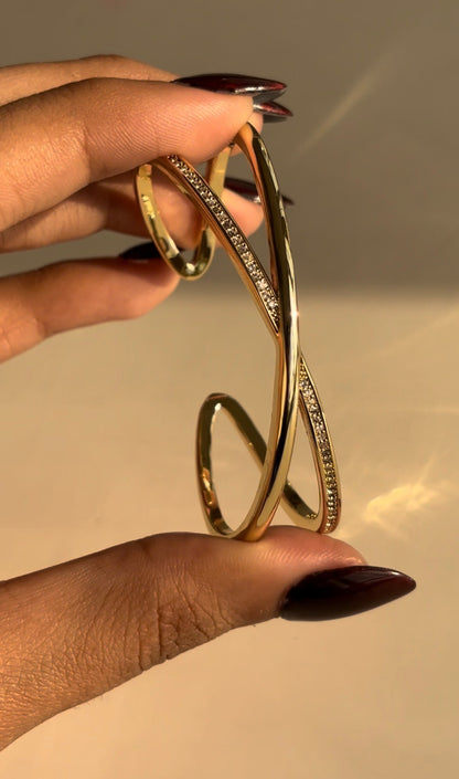 Cross Gold Bangle