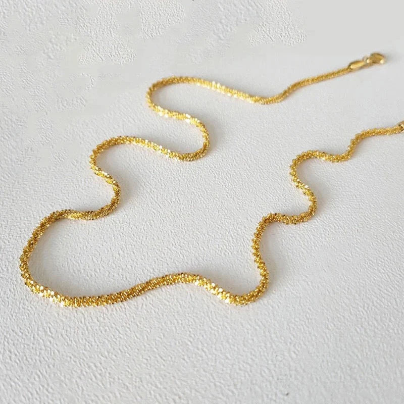 Sparkling Gold Necklace