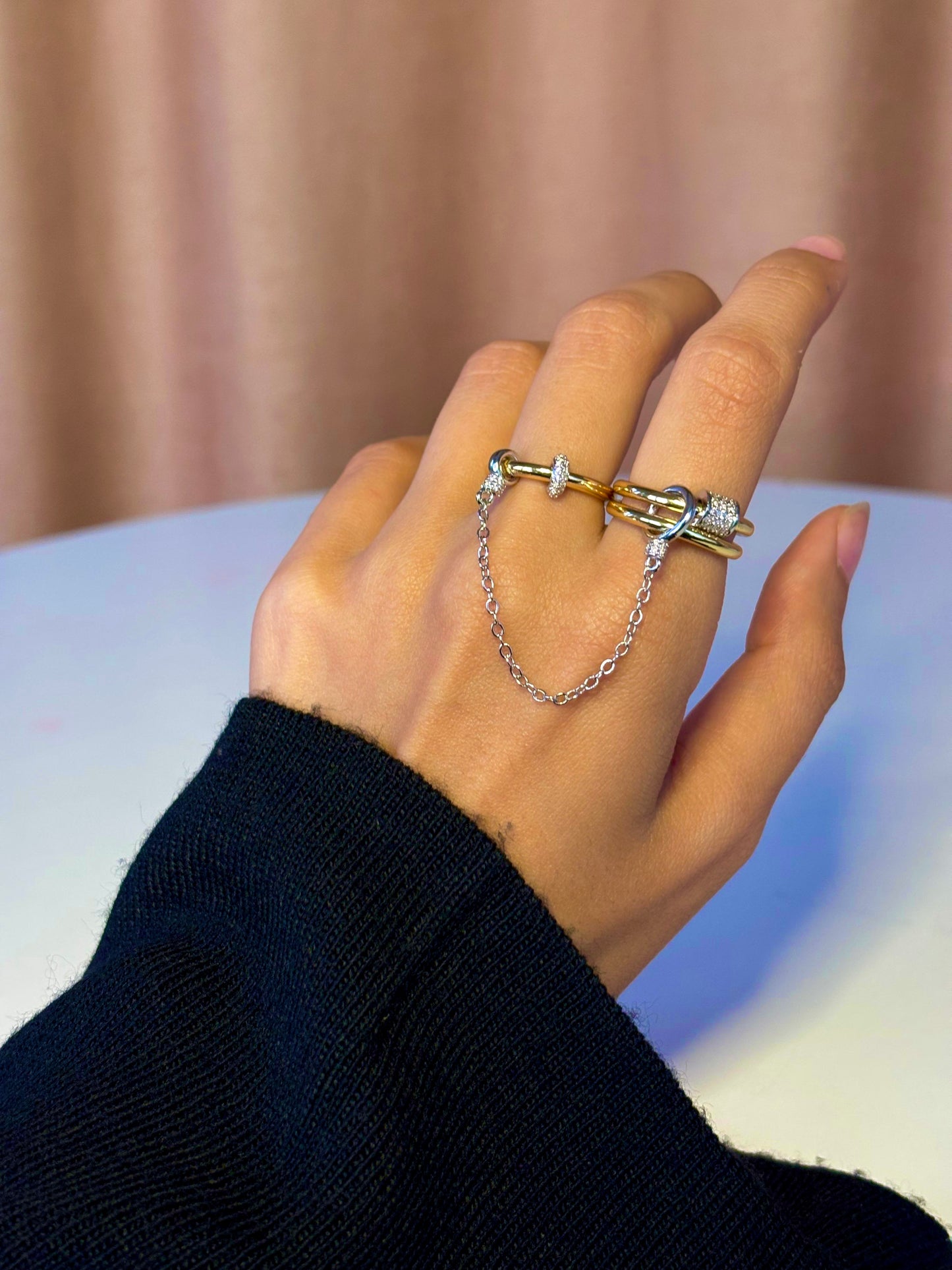 Pink Linked Souls Ring