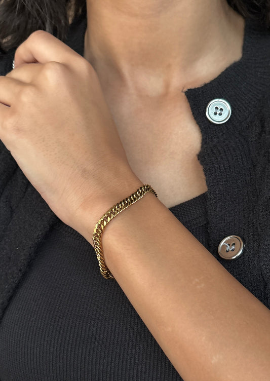 Cubic Chain Bracelet