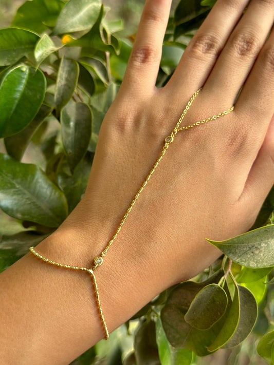 Diamond Link Hand Chain