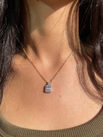 Single Baguette Necklace