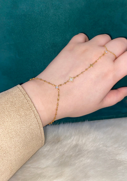 Venus Starburst Hand Chain