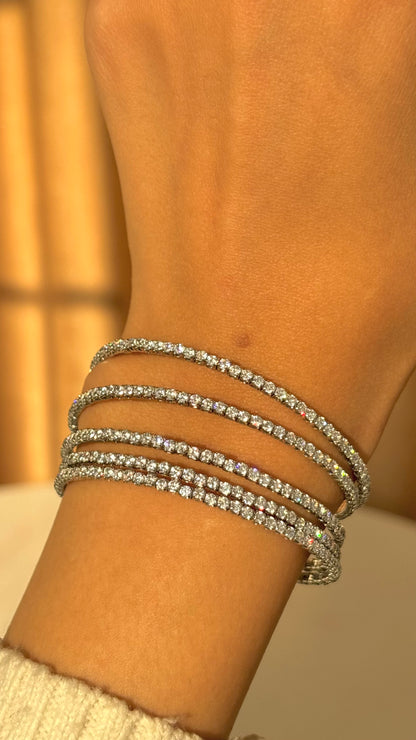 Elastic Tennis Bangle