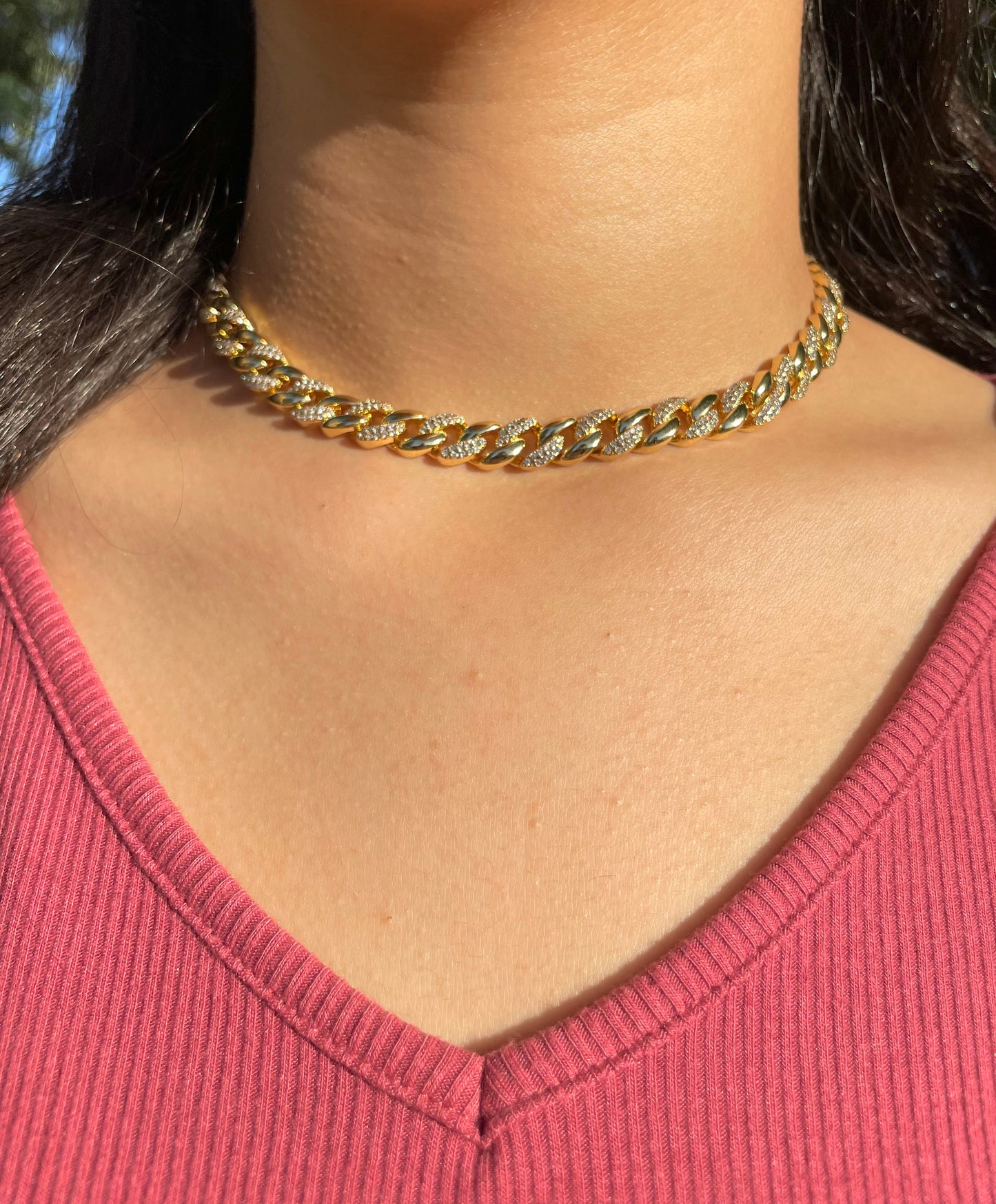 Diamonds Chain Necklace