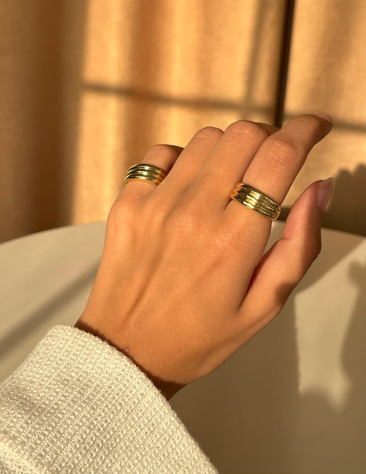 حلقة بيضاوية متعددة الطبقات