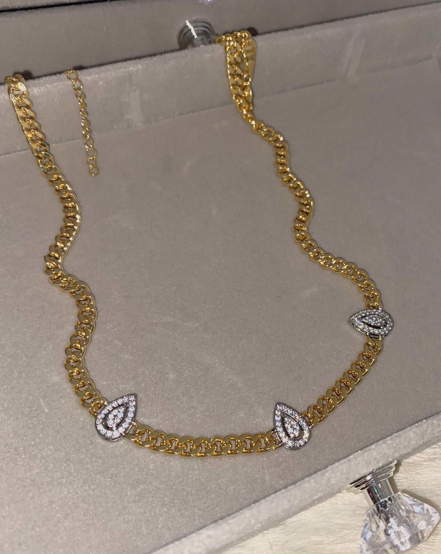 Pear Chain Necklace