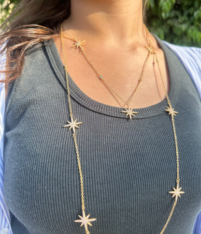 Saphira Starburst Necklace