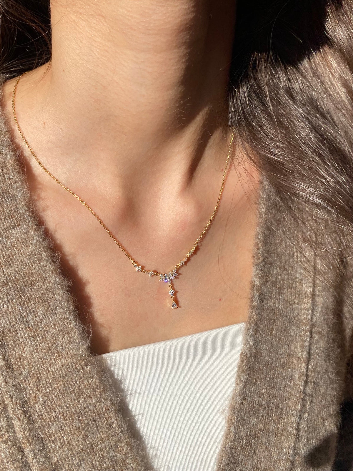 Frosted Shine Necklace
