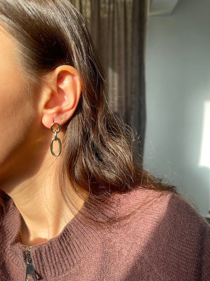 Rounded Chain Earrings