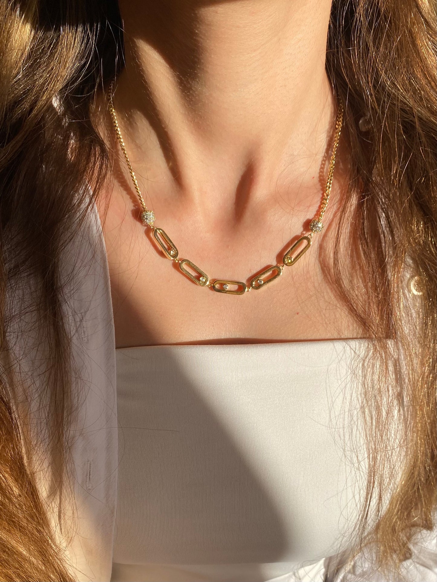 Diamond move Necklace