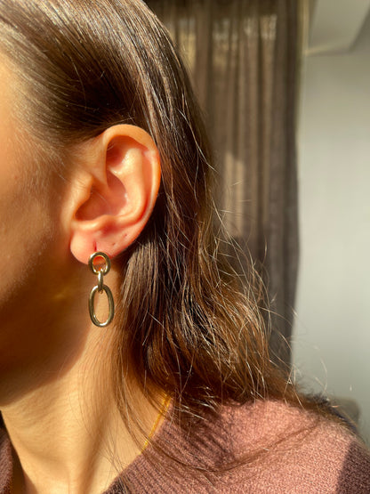 Rounded Chain Earrings