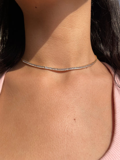 Half Adjustable Baguette Choker