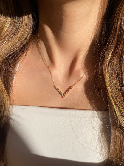 Althea Gold Necklace
