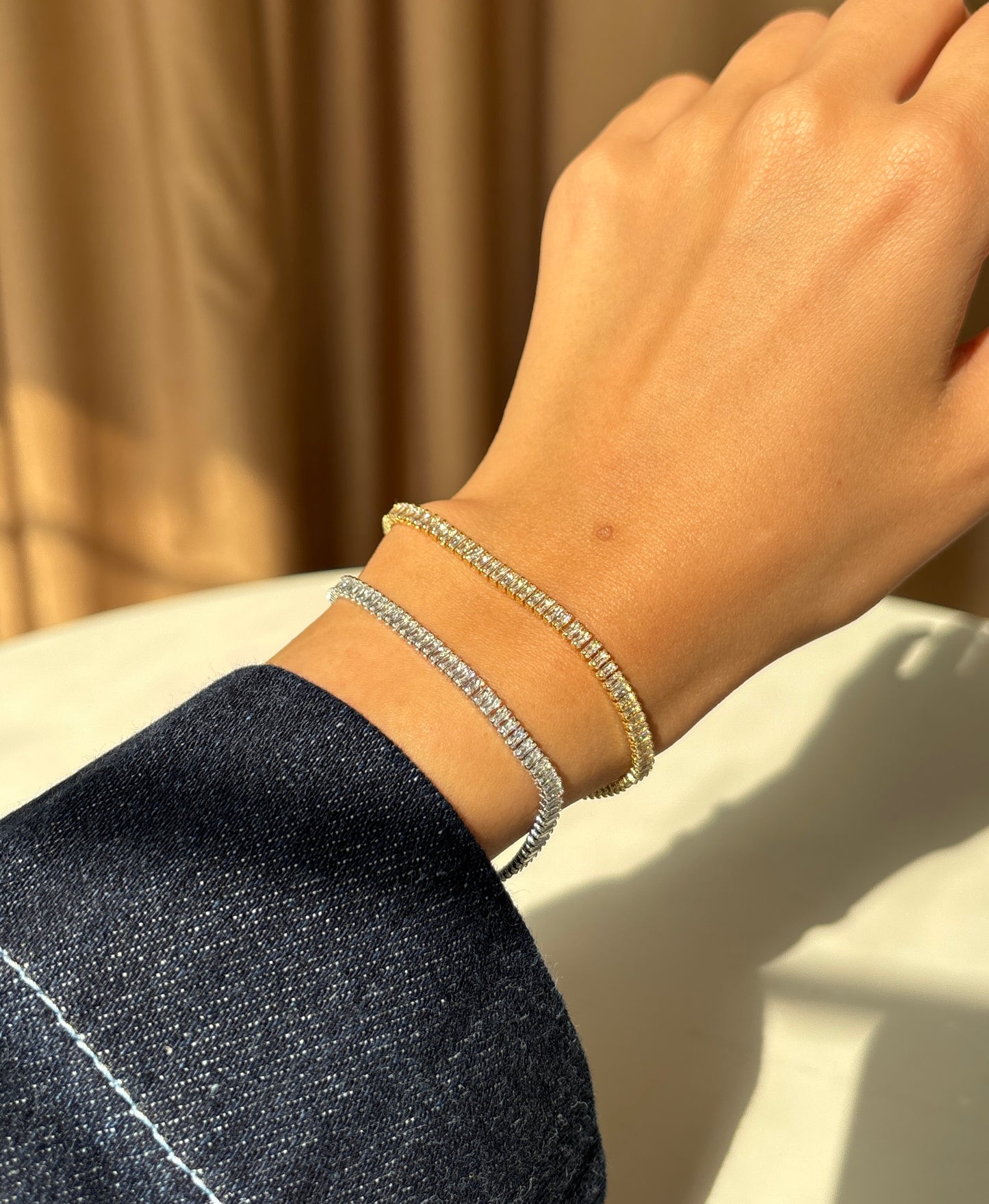 Baguette Tennis Bracelet