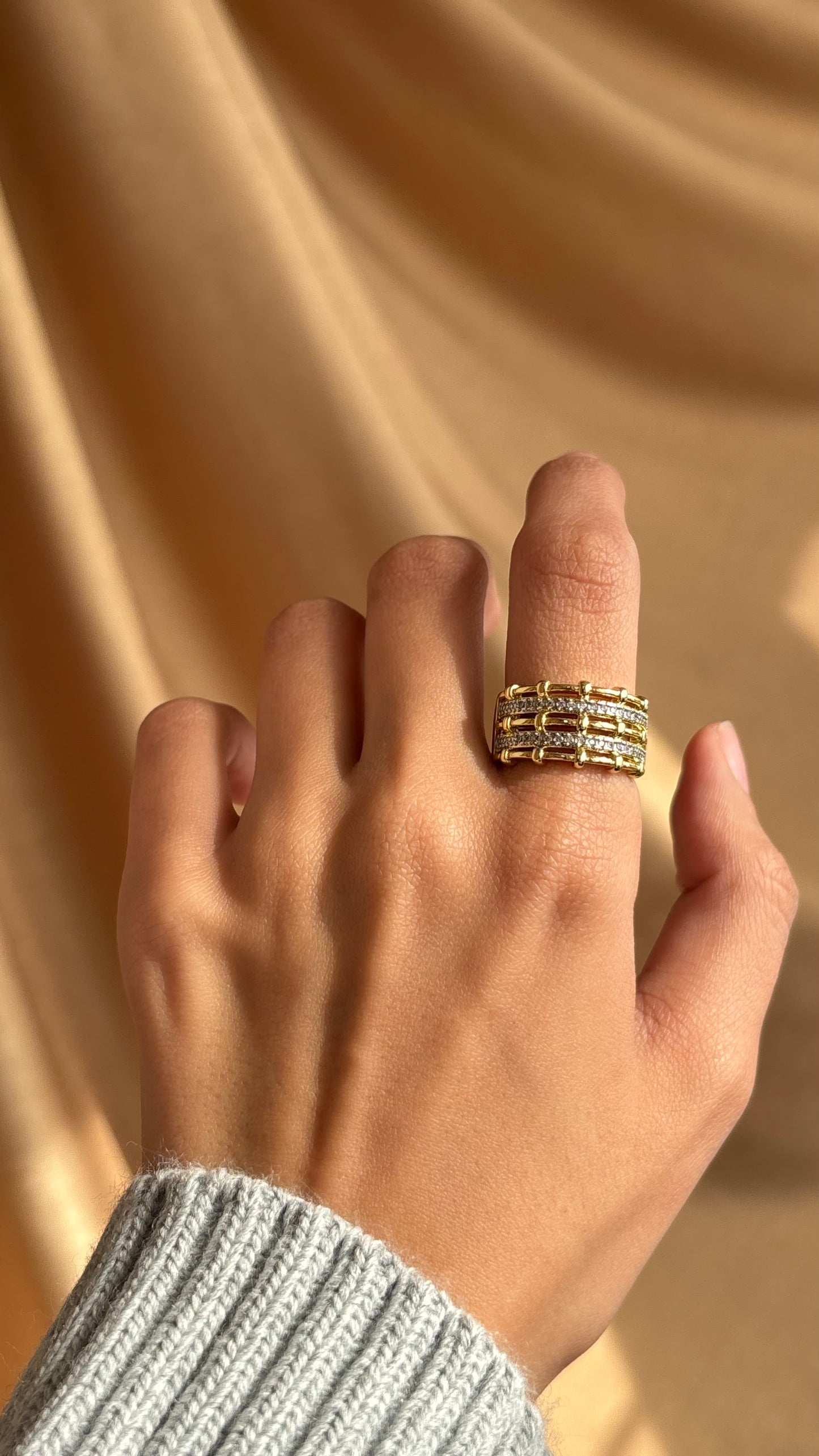 Alessia Gold Ring