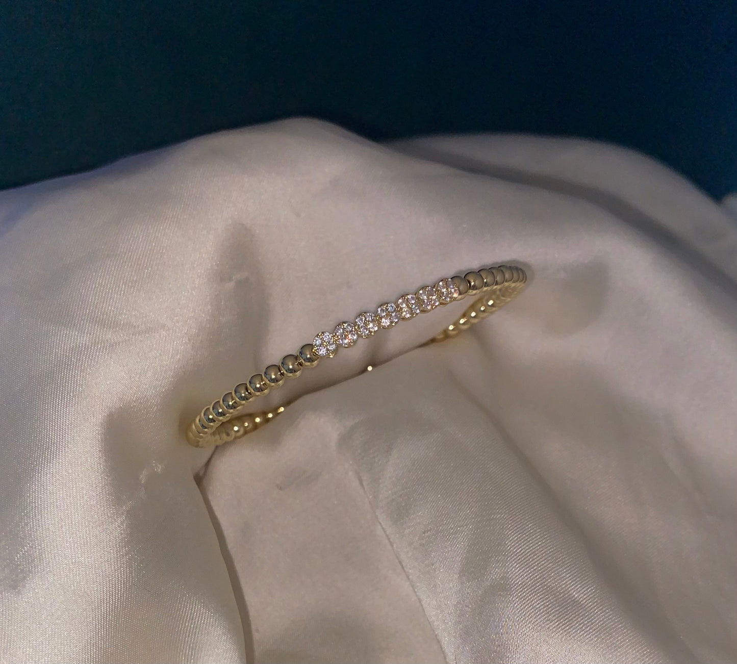 Straight Mini Gold Bangle